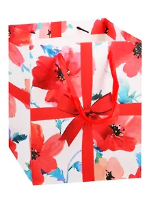 Пакет подарочный "Маки", А5
