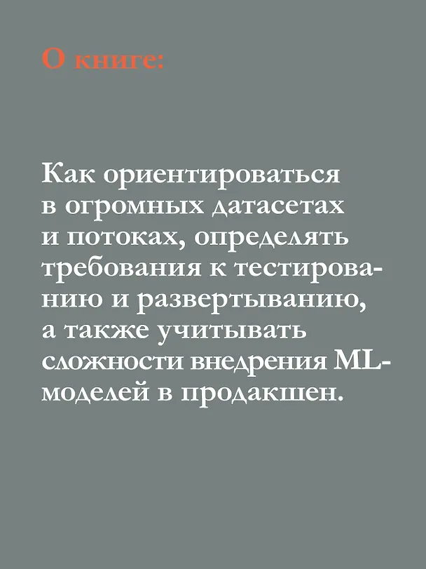 Книга Машинное обучение. Проектирование систем от идеи до реализации (Валерий Бабушкин, Арсений Кравченко) — 6