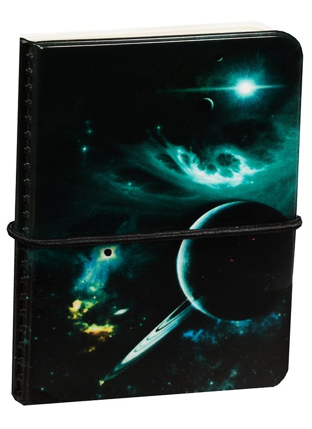 Визитница «Космос. Планеты на зеленом фоне» 2545941 — 1