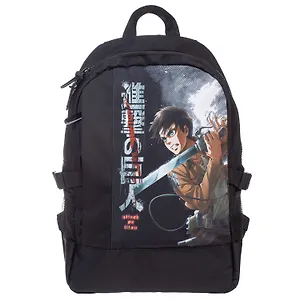 Рюкзак "Атака Титанов. Сезон 1-3" 44*32*15 см, полиэстер, 1 отделение, 3 кармана