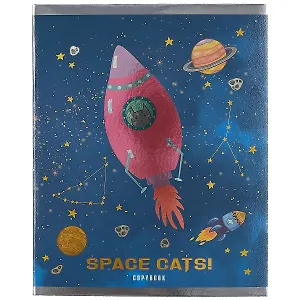 Тетрадь в клетку Unnika, "Космические приключения", 48 листов, в ассортименте