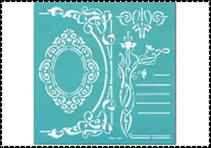 Fun Kingdom Трафареты на клейкой основе (POT-104) (упаковка)