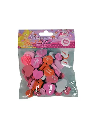 Набор для изготовления бус Украшения от Стеллы из EVA (MU80041-b/WH) (60шт) (WINX Club) (упаковка) 2393458