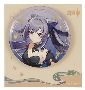 Значок "Genshin Fleeting Colors in Flight Keqing" (GEN709)