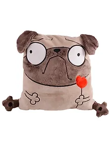 Мягкая игрушка НГ подушка Мопс Ричард (29 см) (Dp29-025)