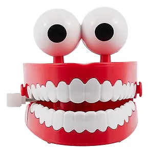 Игрушка, Заводная игрушка для развлечений Зубы с глазами SY-168