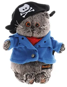 Игрушка мягкая Budi Basa, Басик - пират 22см