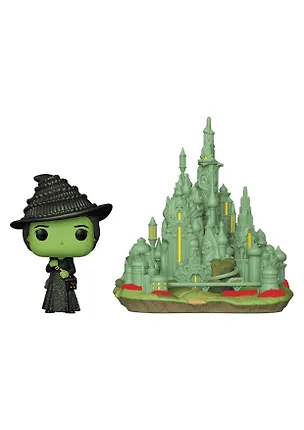 Фигурка Funko POP! Злая: Сказка о ведьме Запада, Town Wicked Elphaba w/Emerald City 3124201