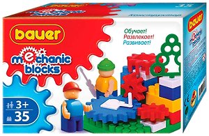 Конструктор «Mechanic» 35 деталей, Bauer