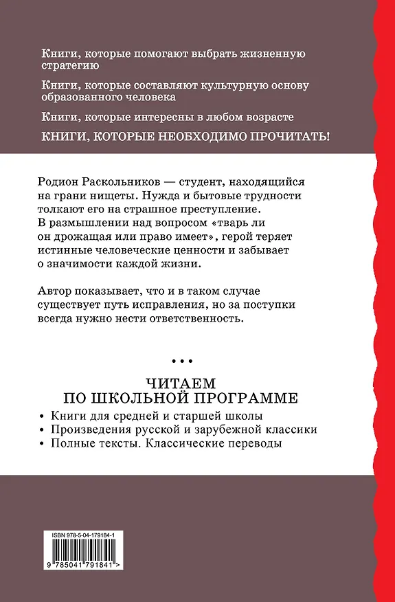 Книга Преступление и наказание (Федор Достоевский) — 2
