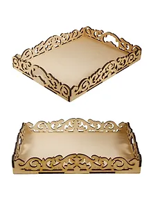 Поднос резной-3 (2160495) (34х26х6см) (МДФ) (упаковка)