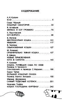 Книга Большая кошачья книга (Михаил Зощенко, Саша Чёрный, Константин Паустовский) — 8