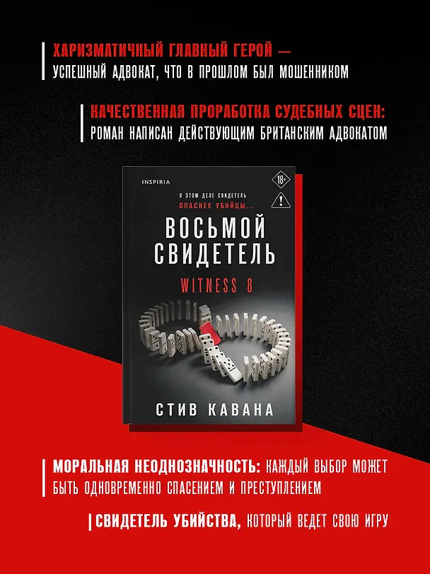 Книга Восьмой свидетель (#8) (Стив Кавана) — 7