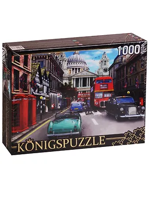 Пазл 1000 Konigspuzzle Доминик Дэвисон Лондонский собор (МГК1000-8232) (685х485мм) (3+) (коробка) (Konigspuzzle) 2621580