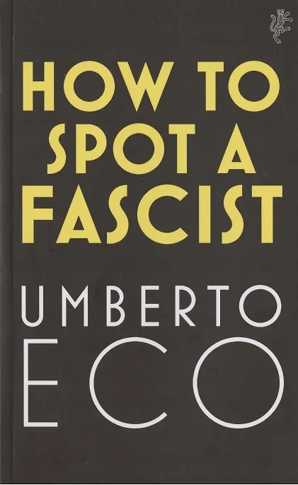 Книга How to Spot a Fascist (Умберто Эко) — 1