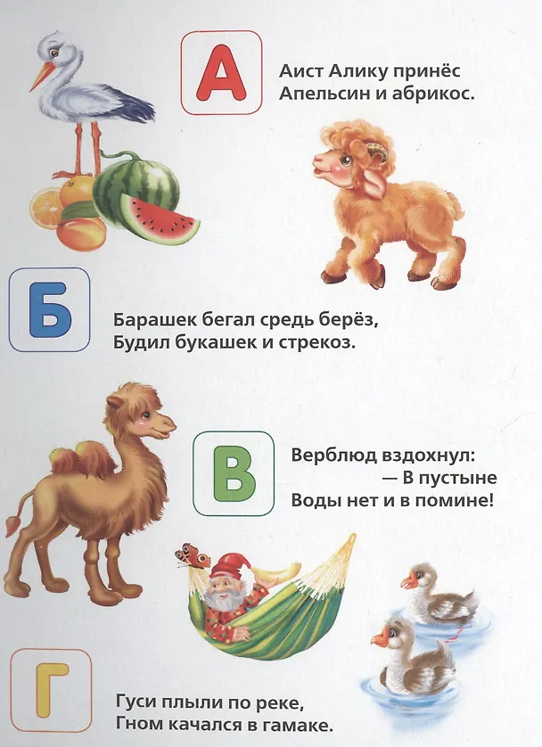 Книга Азбука животных. (Марина Дружинина) — 2