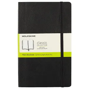 Книга для записей Moleskin Classic Soft Expended Large, чёрная, 200 листов, А5