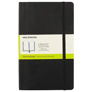Книга для записей Moleskin Classic Soft Expended Large, чёрная, 200 листов, А5 251313