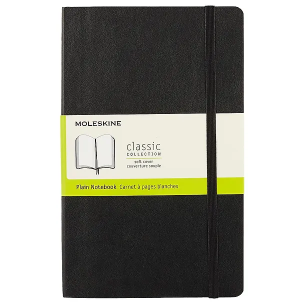 Книга для записей «Classic Soft Expended Large. Черный», А5, мягкая обложка, Moleskine 251313 — 1
