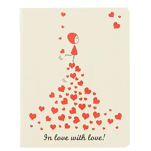 Тетрадь в клетку Academy Style, Nina, 96 листов, в ассортименте