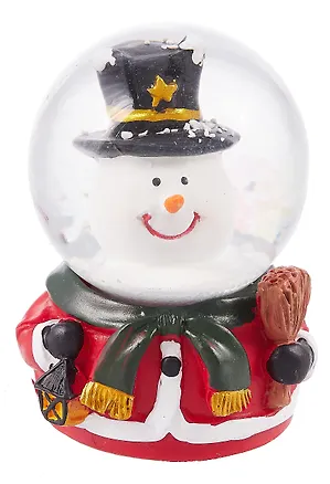 Снежный шар Дед Мороз и Снеговик (4,5х4,5х6,5) (12-3307026671-8876) 3109106