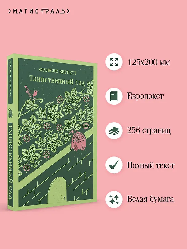 Книга Таинственный сад (Фрэнсис Элиза Ходжсон Бёрнетт) — 7