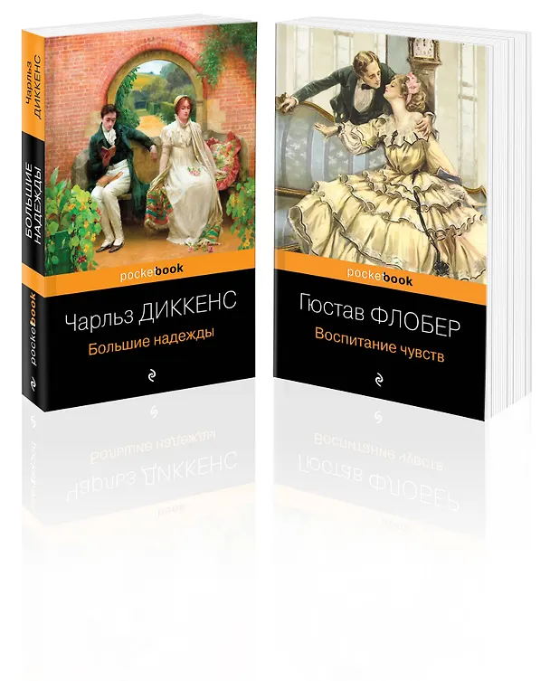 Книга Набор "Несбывшиеся надежды" ( из 2-х книг: "Большие надежды", "Воспитание чувств") (Чарльз Диккенс, Гюстав Флобер) — 4