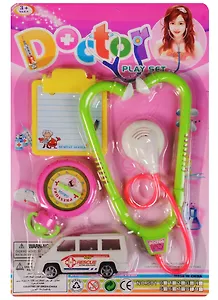 Набор доктора с машинкой (5818) (3+) (блистер) (Shantou Gepai   )