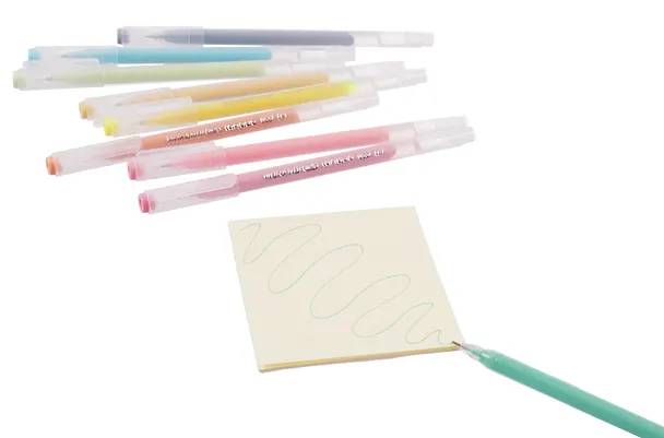 Набор гелевых ручек 9 цветов 0,6 мм, Pastel, Languo 3138111 — 4