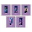 Тетрадь в клетку Listoff, "Total Lilac. Landscapes", 48 листов, в ассортименте — 3033033 — 1