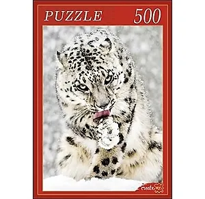Пазл  500 эл. СНЕЖНЫЙ ЛЕОПАРД ГИ500-7911