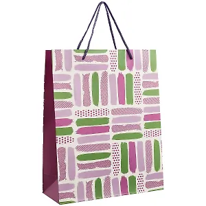 Подарочный пакет «Яркие штрихи», А4