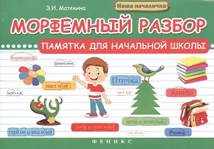 Морфемный разбор:памятка для начал.школы
