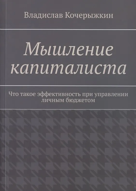 Книга Мышление капиталиста. Что такое эффективность при управлении личным бюджетом (Владислав Кочерыжкин) — 1