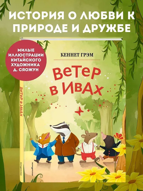 Книга Ветер в ивах (ил. Дин Сяожун) (Кеннет Грэм) — 6