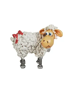 Фигурка Овечка с бантом (8,5см) (450-436) (Авангард) 2424342