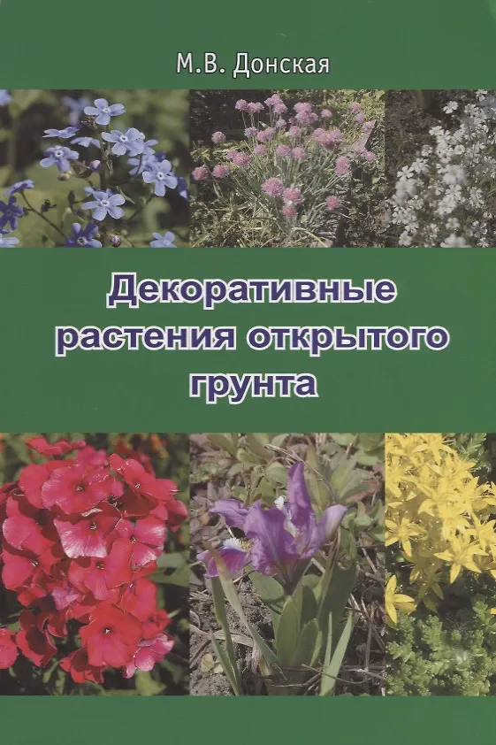 Книга Декоративные растения открытого грунта () — 1
