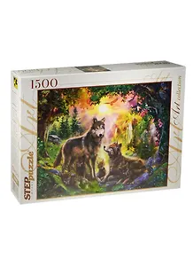 Пазл Step puzzle 1500 эл. 850*580 Волки 83046