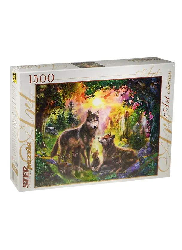 Пазл «Волки» 1500 элементов, Step puzzle 2496095 — 1