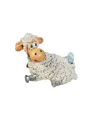 Фигурка Овечка с бабочкой (9см) (450-433) (Авангард) 2424339
