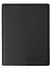 Ежедневник недат. А6 152л "Radiant" черный, иск.кожа, интегр.переплет, покрытие Soft Touch, офсет, скругл.углы, ляссе — 2943973 — 1