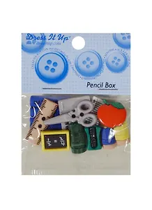 Набор пуговиц Assorted Items-Pencil Box (324) (упаковка)