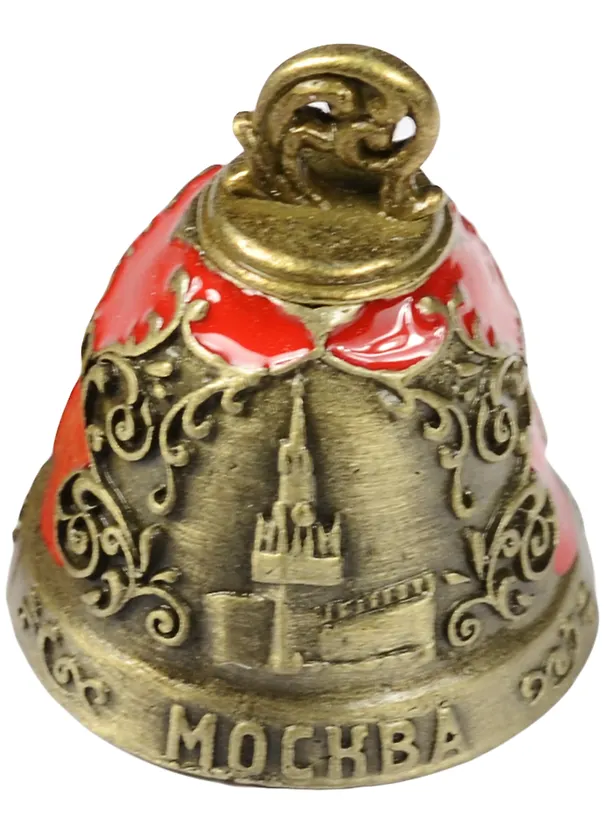 Колокольчик Москва, 3,2 х 4 см   1491089 2568378 — 1