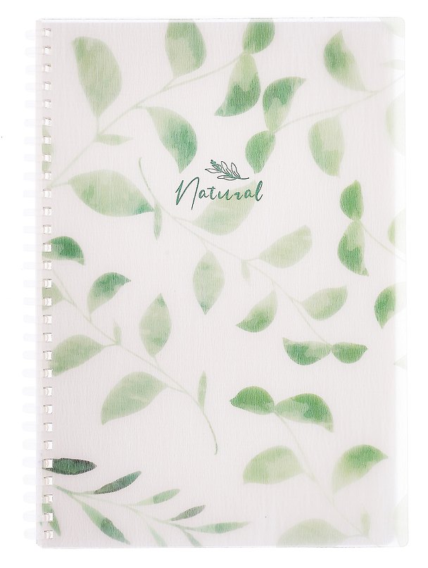 Тетрадь общая «Natural leaves», 80 листов в клетку, В5 - Hatber 3103533 — 1