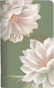 Тетрадь 48л кл. "Blossom", лотосы, карт.обл., ламинация, тиснение золотой фольгой, скрепка
