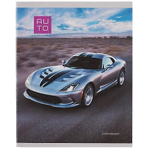 Тетрадь в клетку Listoff, "Скорость дня", 48 листов, в ассортименте