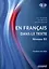 En français dans le texte. Niveau B2 : Учебное пособие — 3043534 — 1