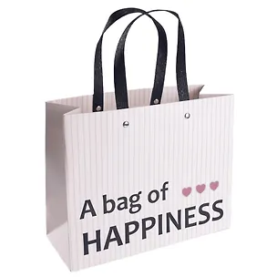 Пакет А4 24,5*19,5*9,5 "A bag of happiness" нейтр., бум.мат.ламинат 3104070