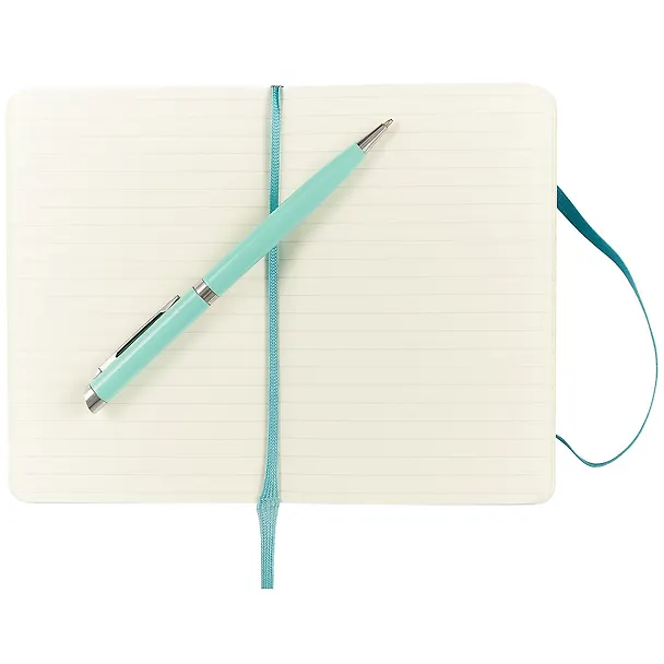 Записная книжка Moleskine Classic Soft, линейка, бирюзовая, 96 листов, А6 242979 — 3