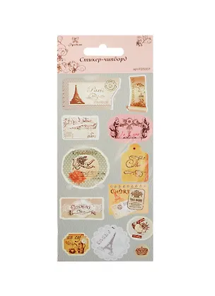 Стикер-чипборд (FDS007) (Рукоделие) (упаковка) 2424769